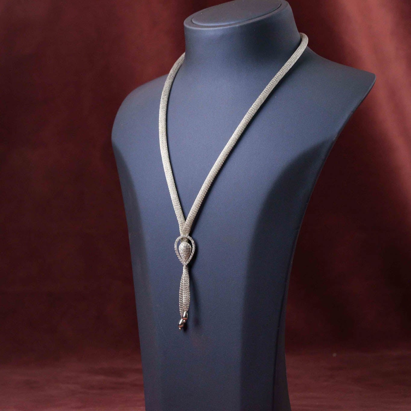 Arora - Silver Mesh Chain