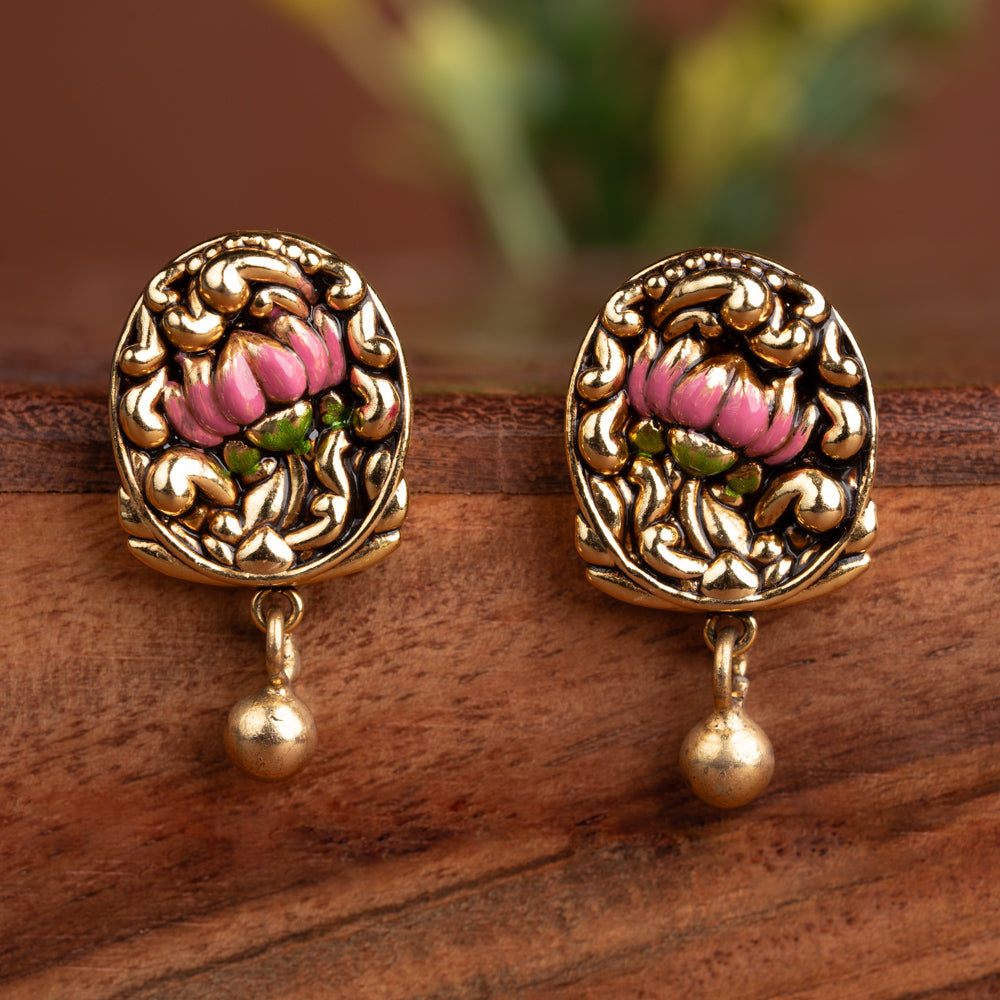 SriPankajam Earring & pendant