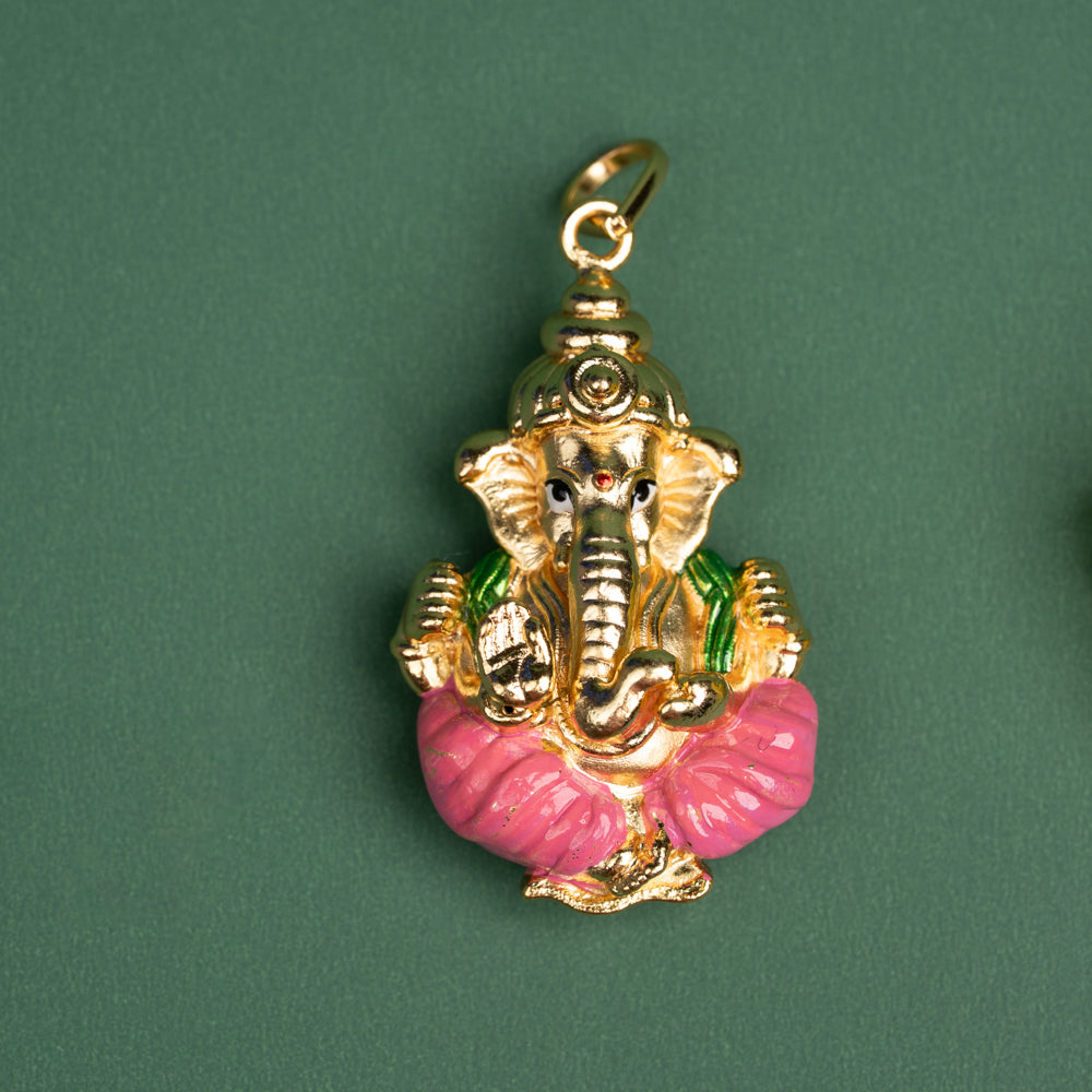 Mooshika Earring & pendant