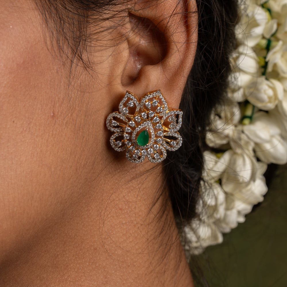 Emerald Bloom Necklace