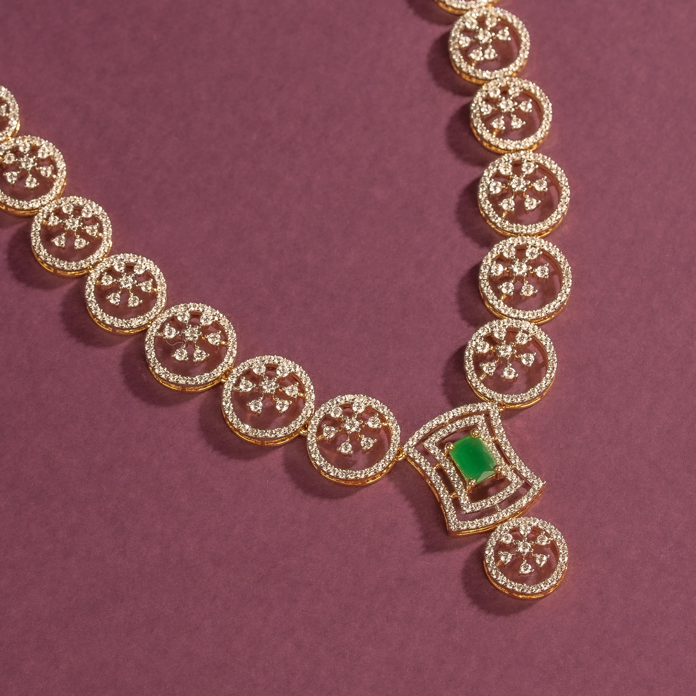 Cubic Zirconia Necklace