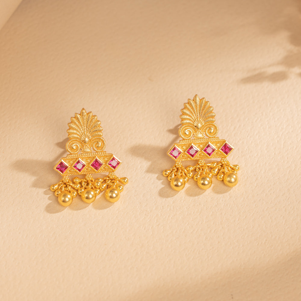 Gold Plated Earrings