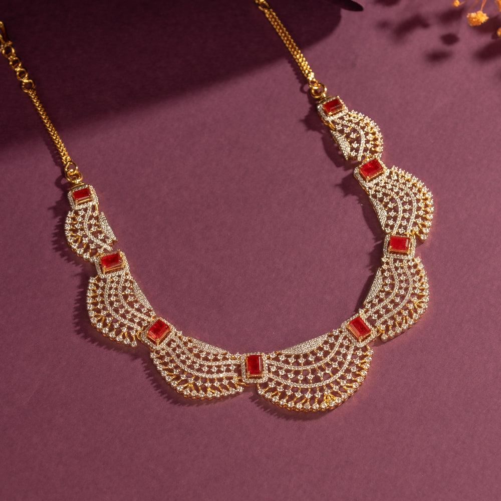 Cubic Zirconia Necklace