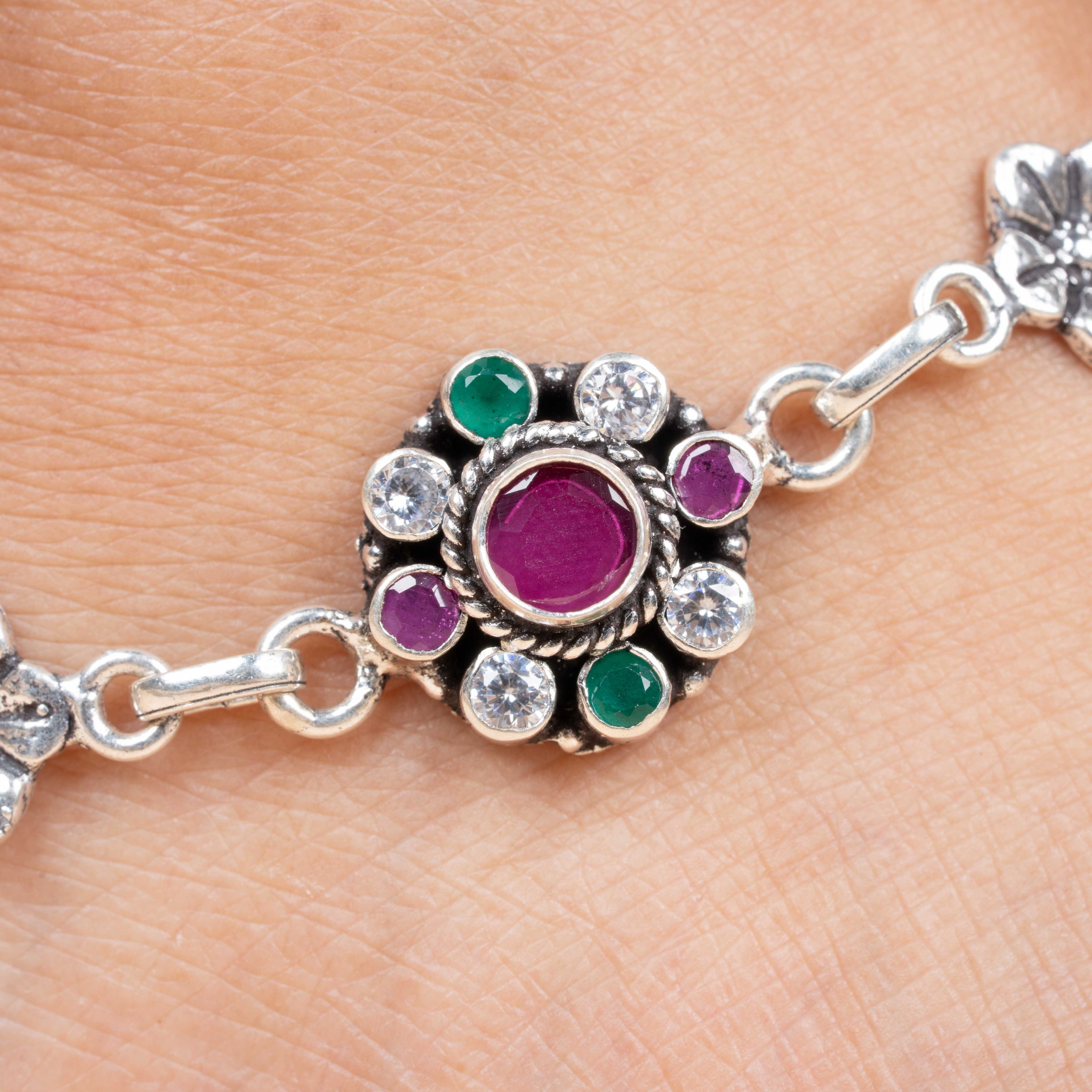Shubhra Anklet