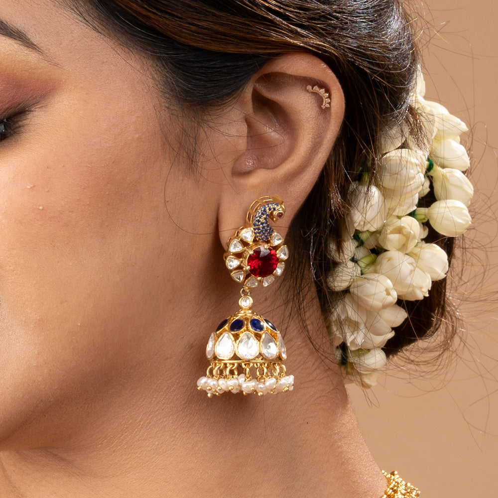 Moissanite Jhumka