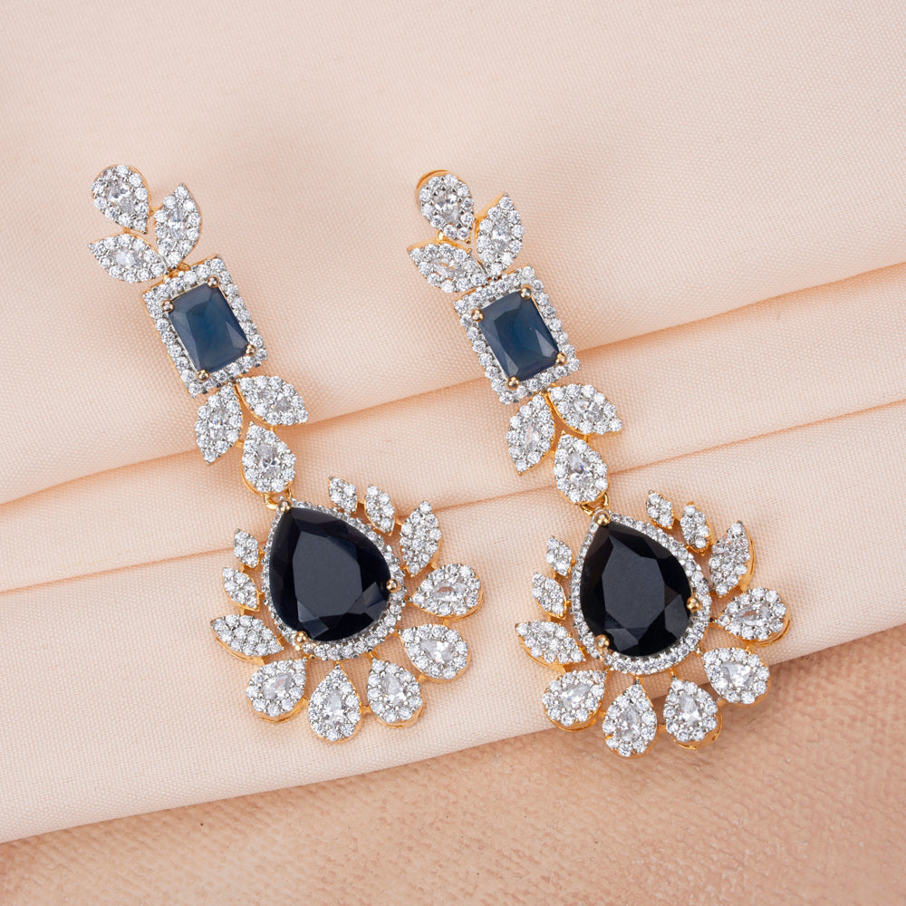 CZ Necklace & Earring