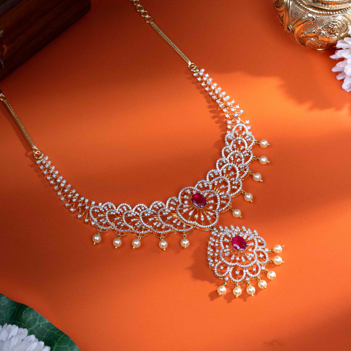 Cubic Zirconia Necklace