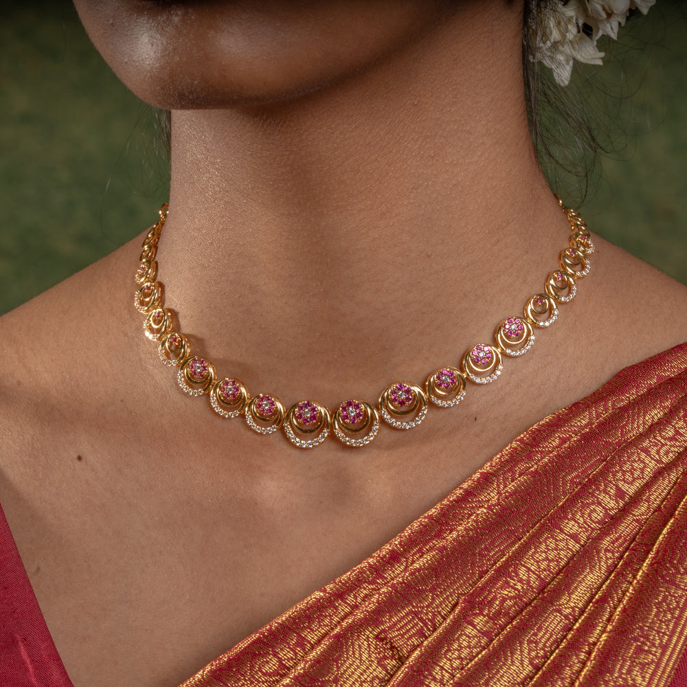Celestial Circles Necklace
