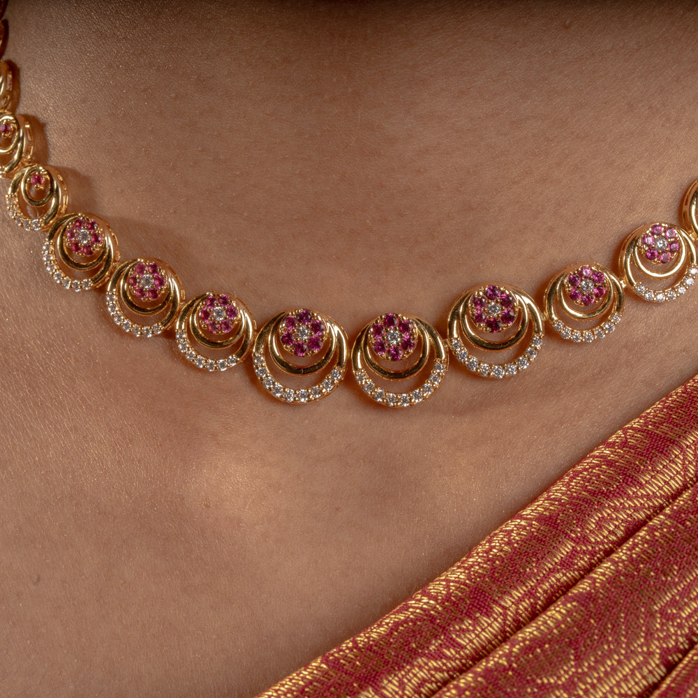 Celestial Circles Necklace