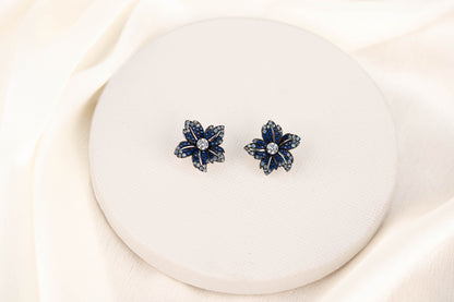 Indigo leafy Stud