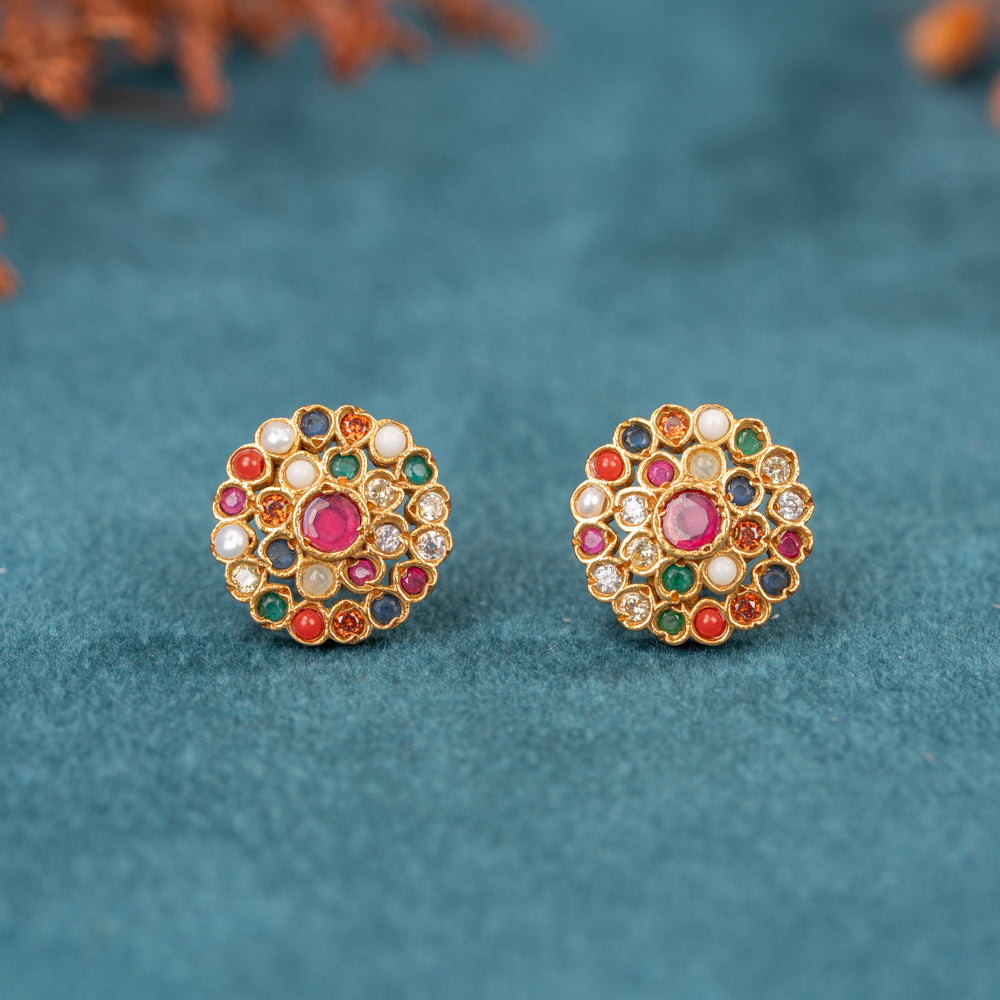 Navaratna Studs