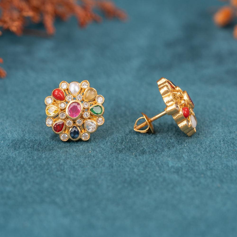 Navaratna Studs
