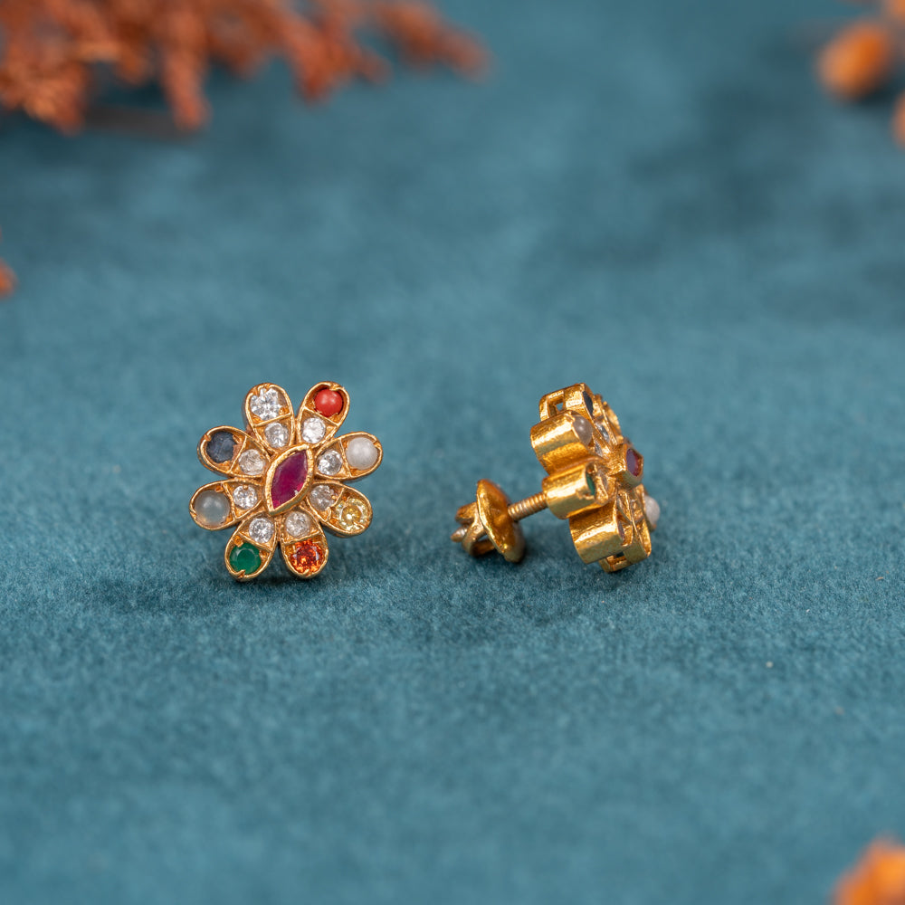 Navaratna Studs