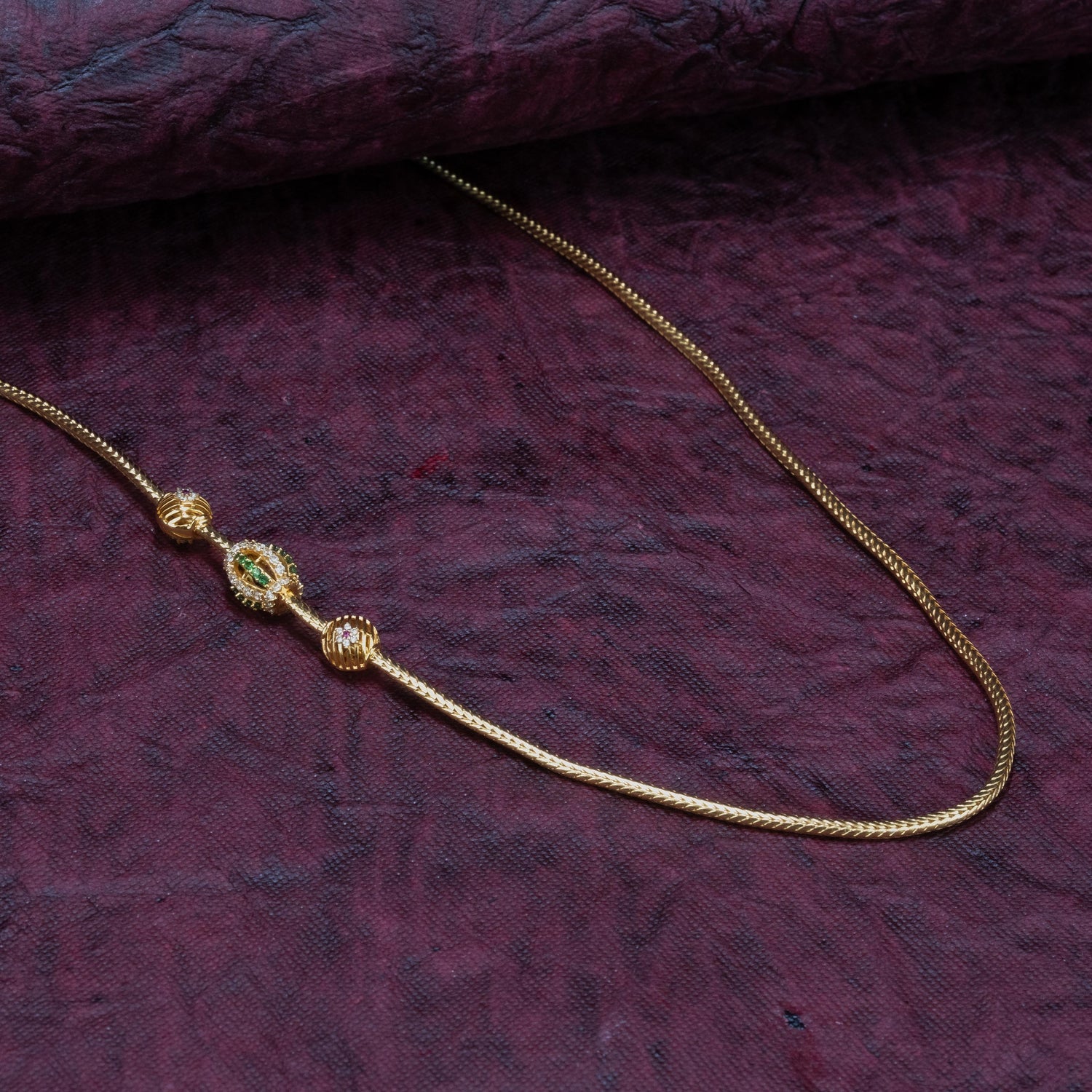 Plain Mugappu Chain