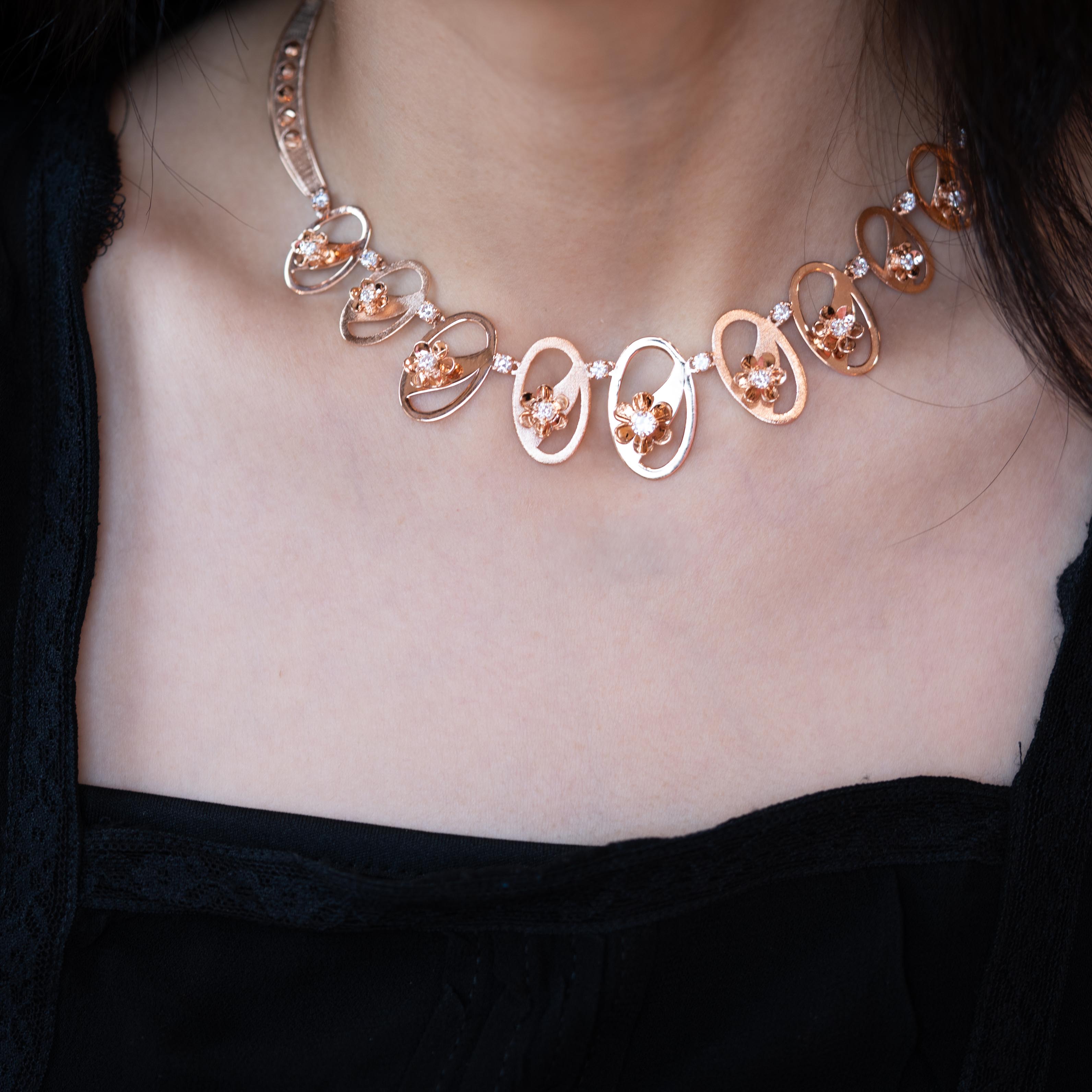 Twinkle - Rose Gold Necklace