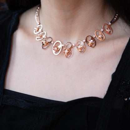 Twinkle - Rose Gold Necklace