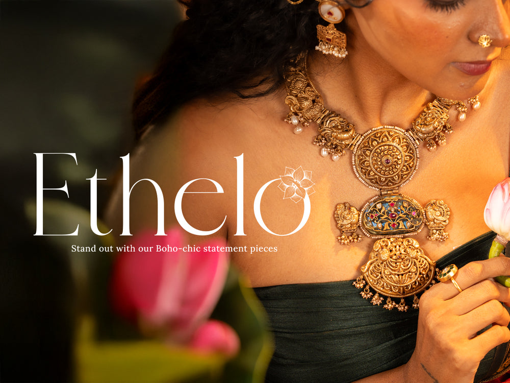 Handmade Silver Jewellery in 925 silver with gold coating premium quality