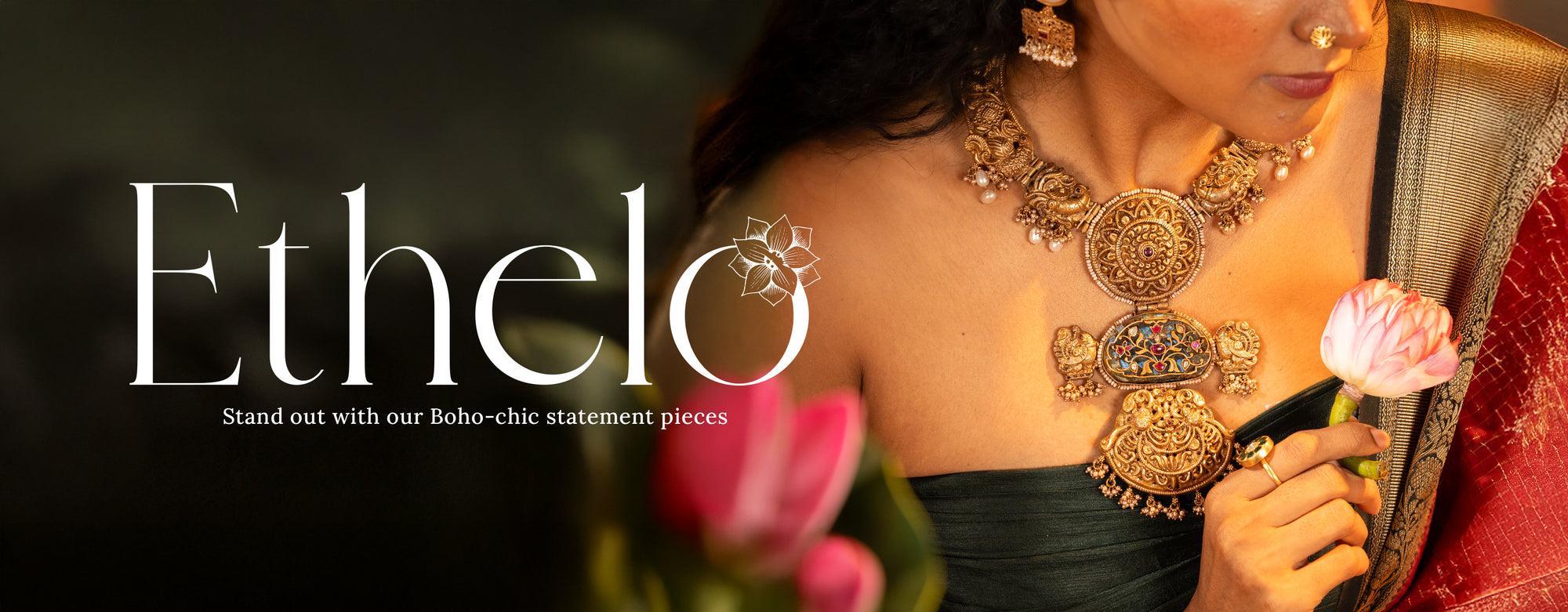 Handmade Silver Jewellery in 925 silver with gold coating premium quality