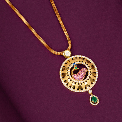Gold Plated Chain &amp; Pendant Set