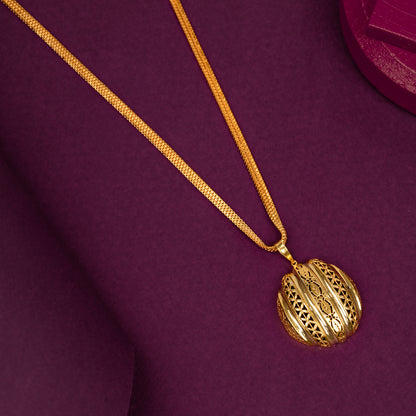 Gold Plated Chain &amp; Pendant Set