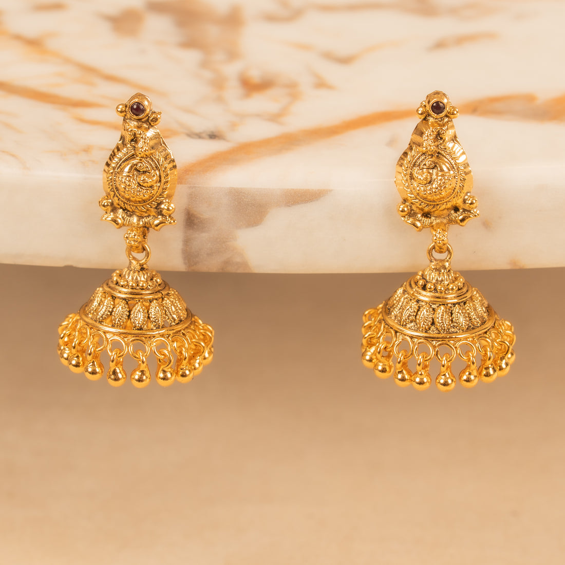 Plain Jhumkas