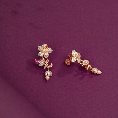 Rosegold Earring