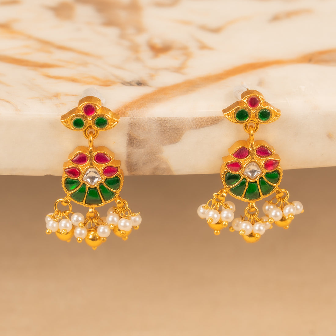 Kundan Studs