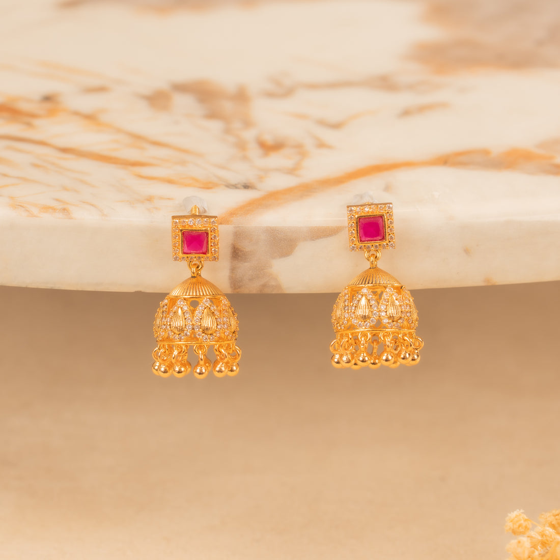 Plain Jhumkas