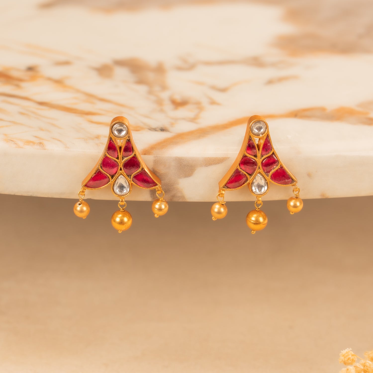 Kundan Studs