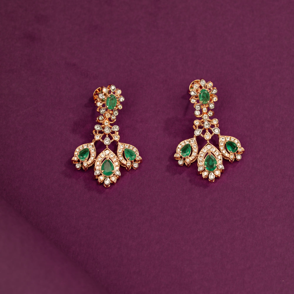 Rosegold Earring