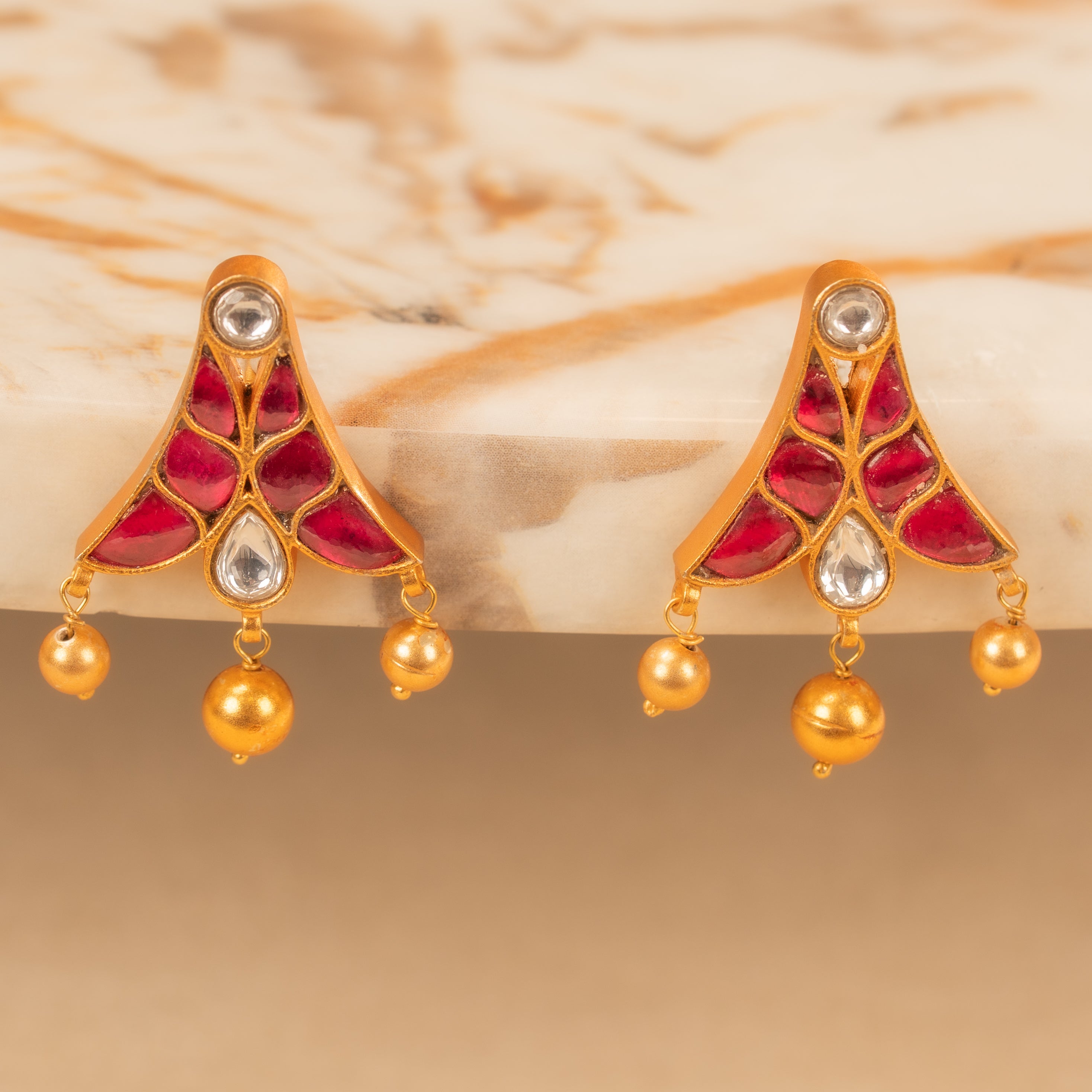 Kundan Studs