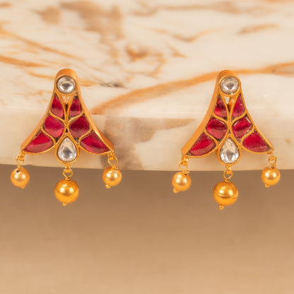 Kundan Studs