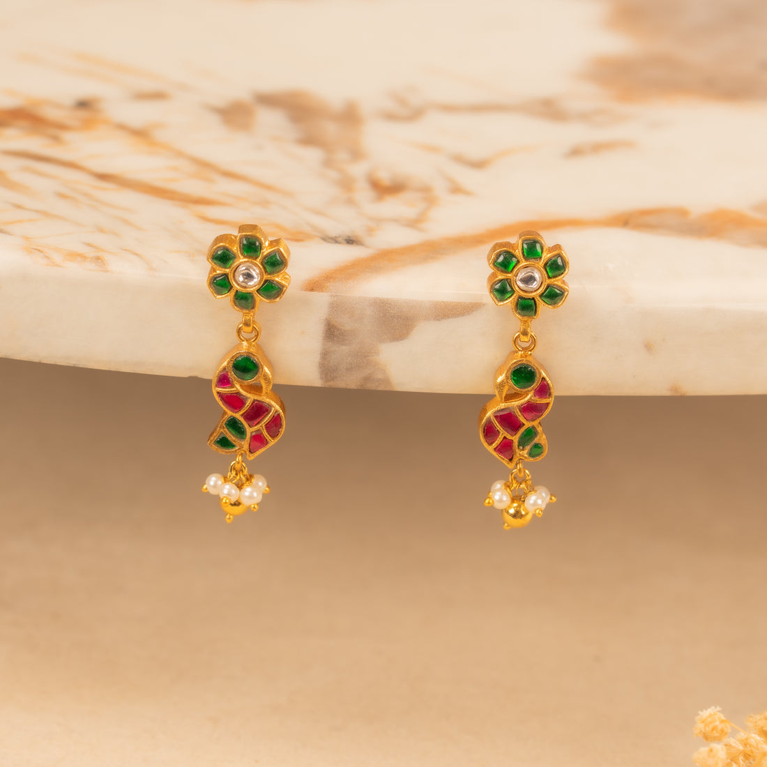 Kundan Studs