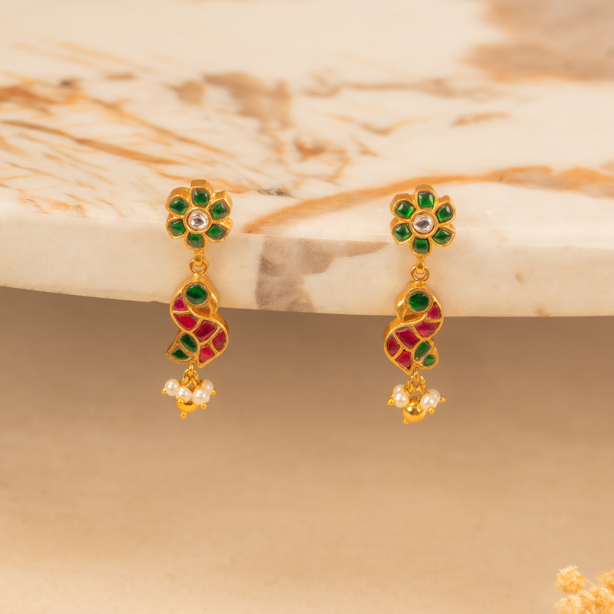 Kundan Studs