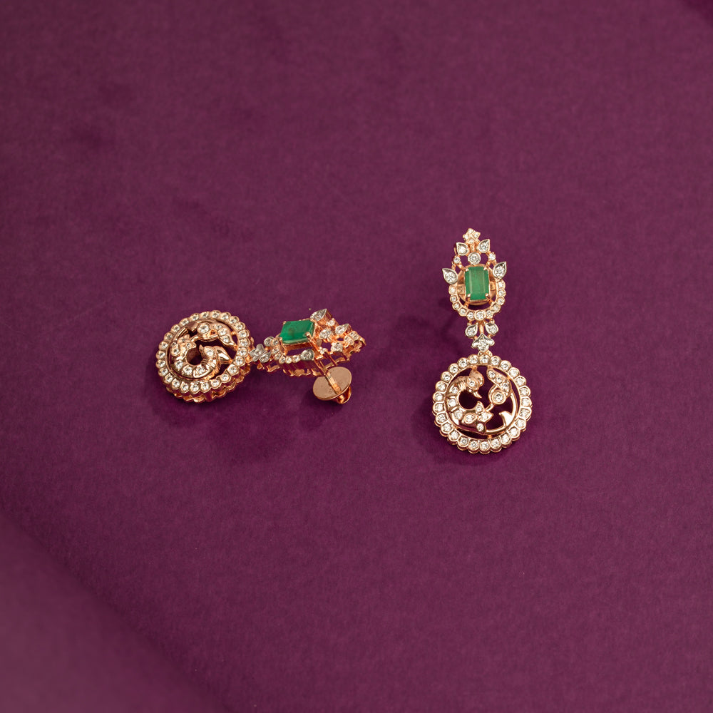 Rosegold Earring