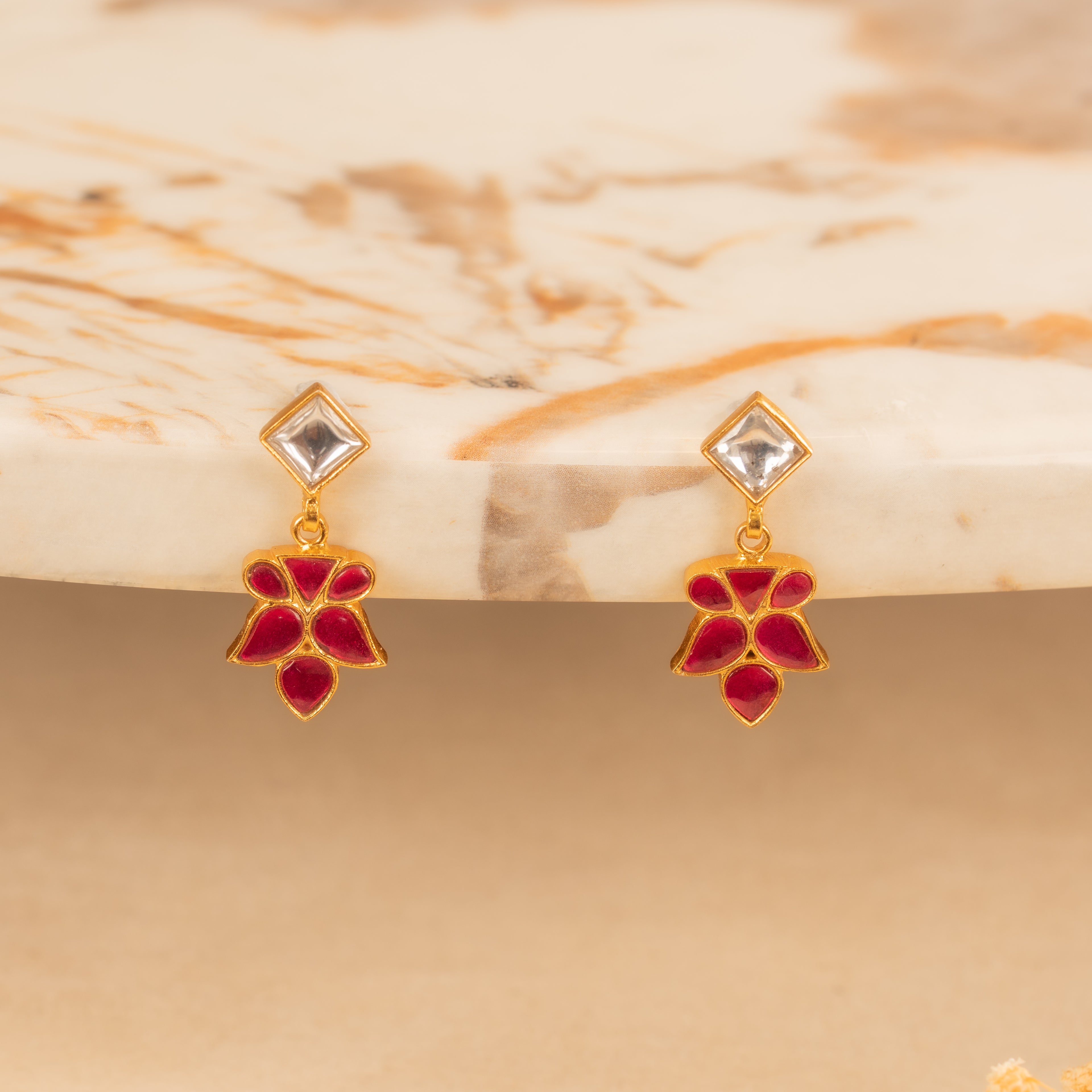 Kundan Studs