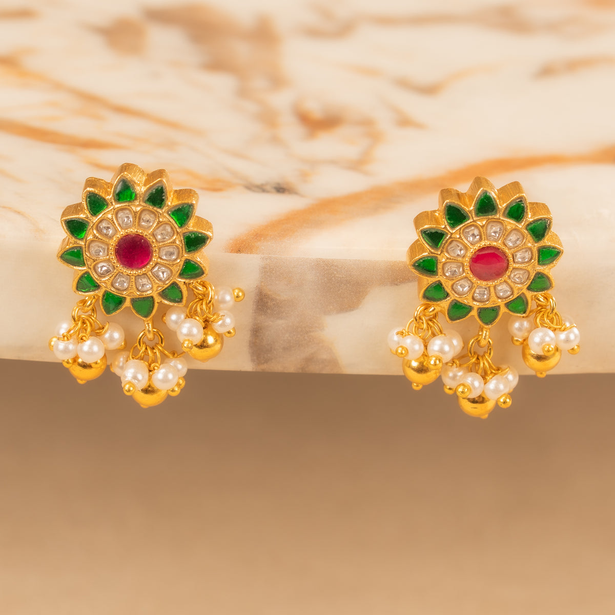 Kundan Studs