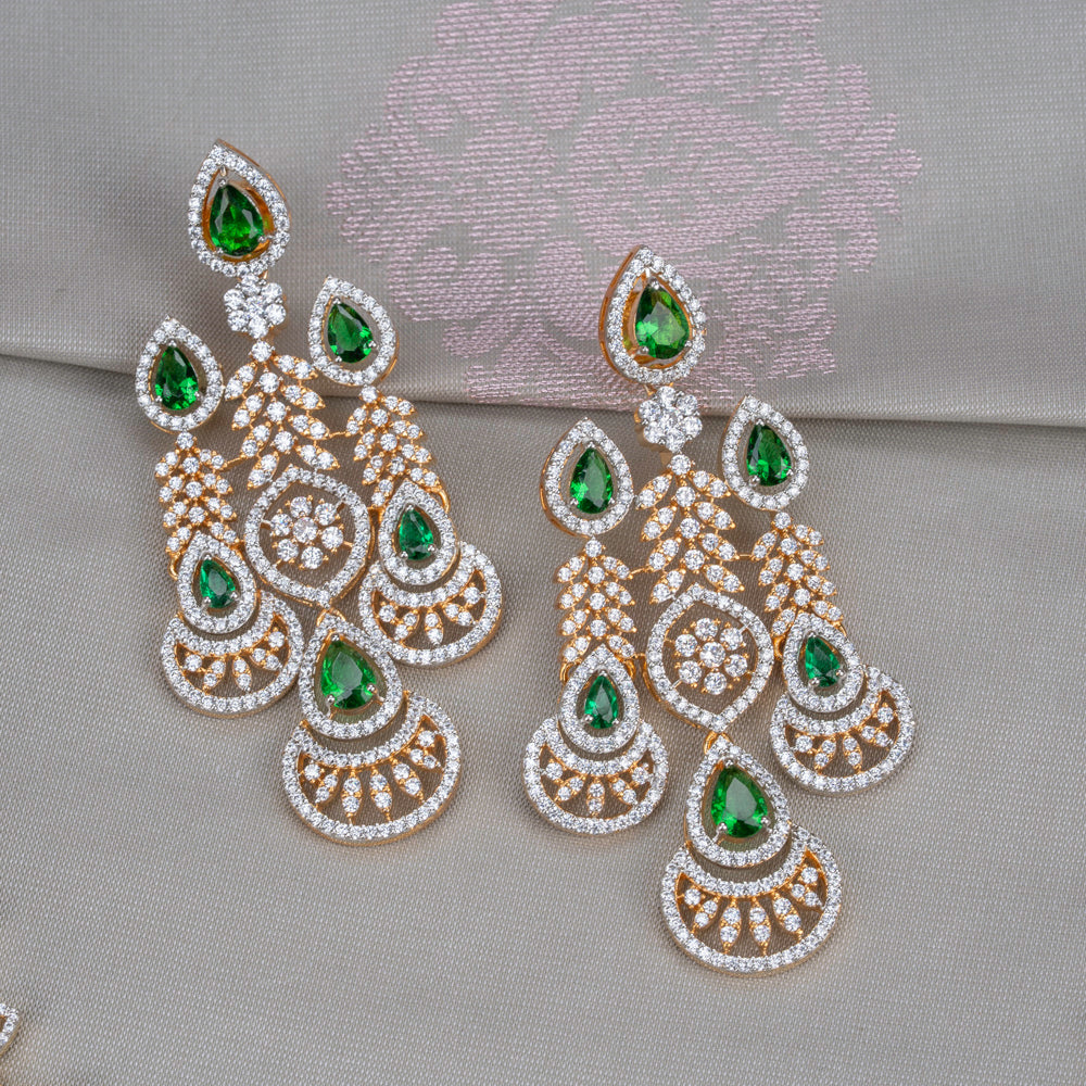 CZ Necklace &amp; Earring