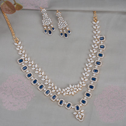 CZ Necklace &amp; Earring