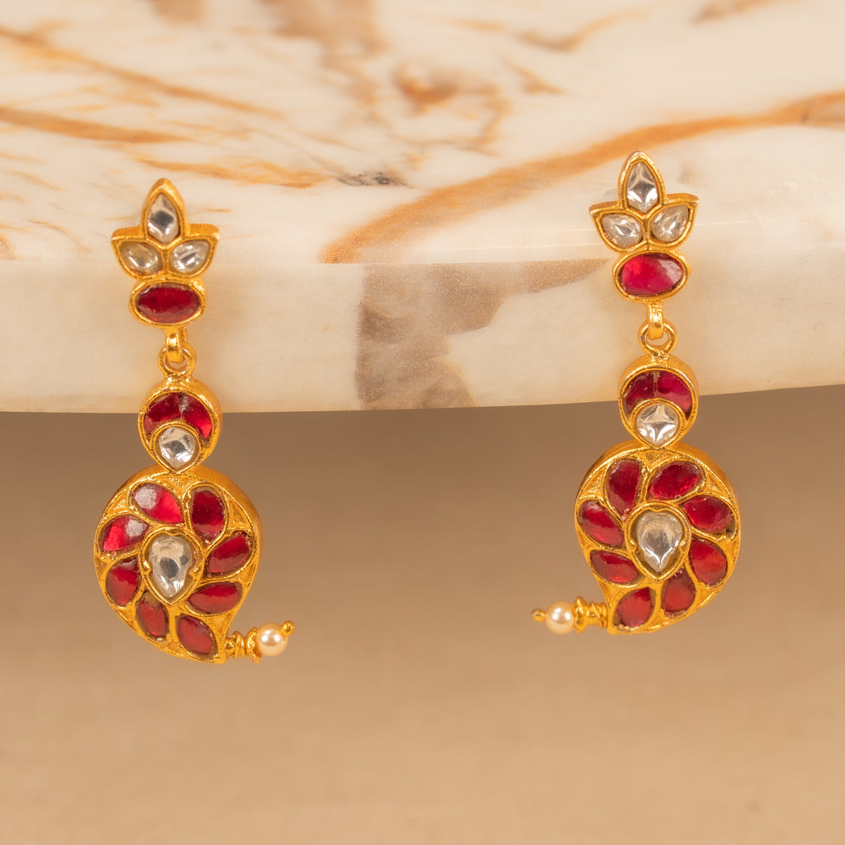 Kundan Studs