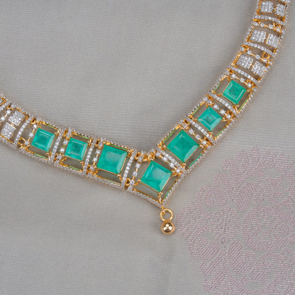 CZ Necklace &amp; Earring