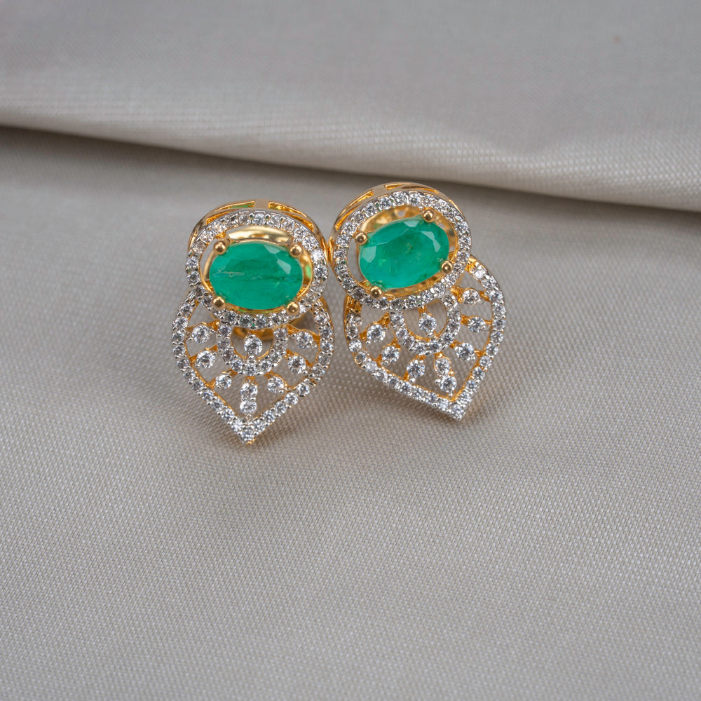 CZ Necklace &amp; Earring