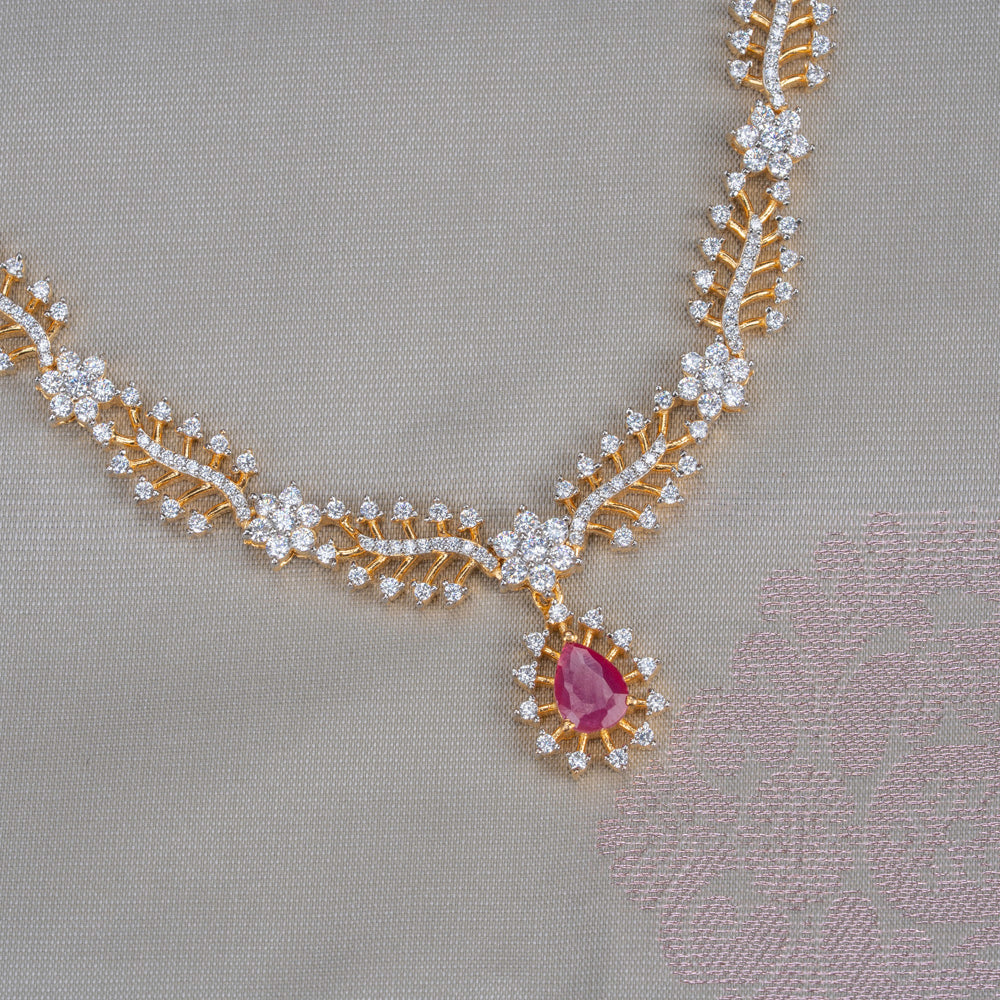 CZ Necklace &amp; Earring