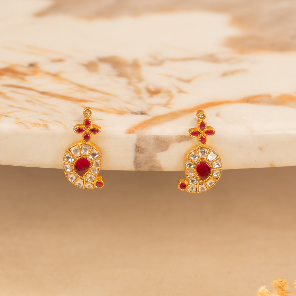 Kundan Studs