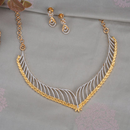 CZ Necklace &amp; Earring