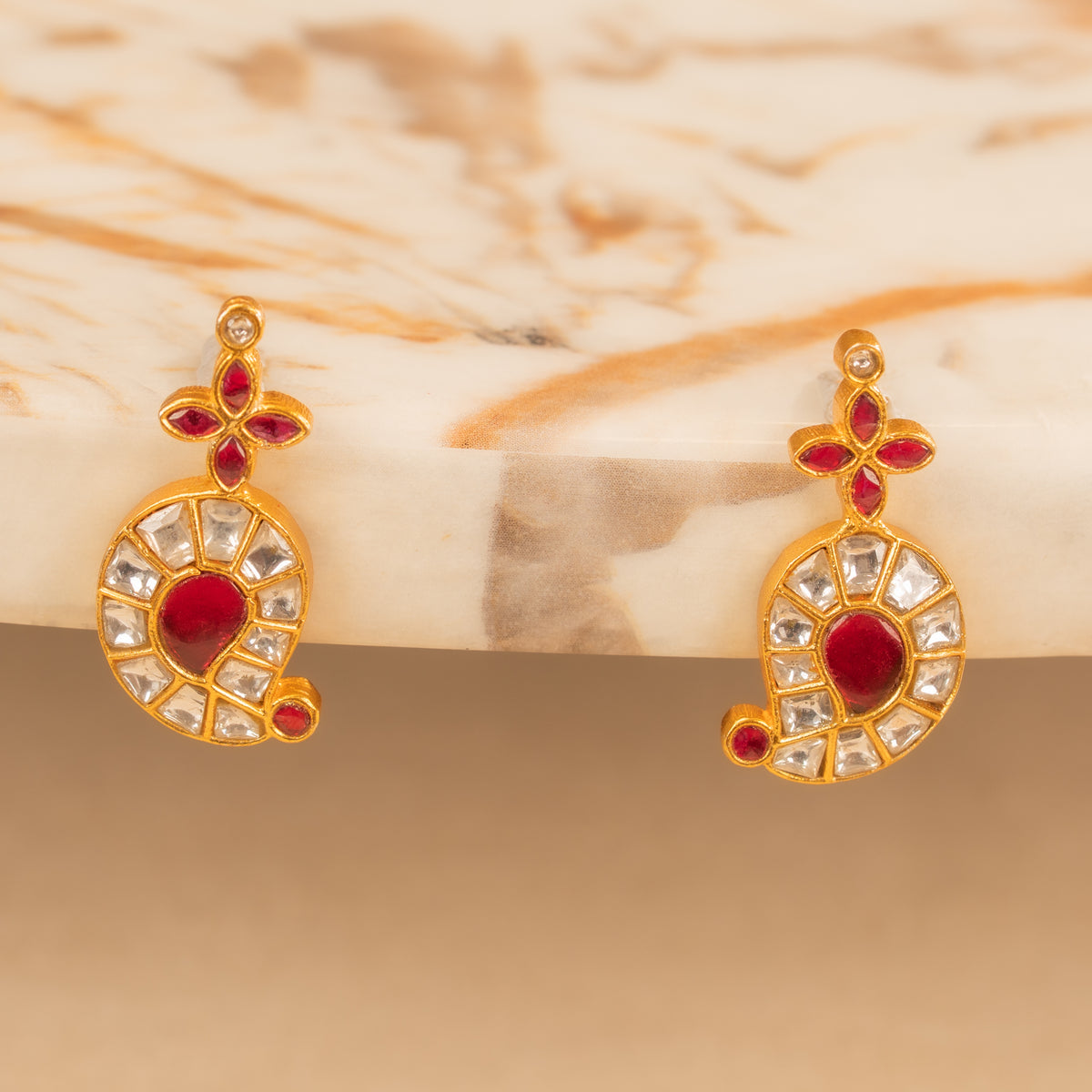Kundan Studs