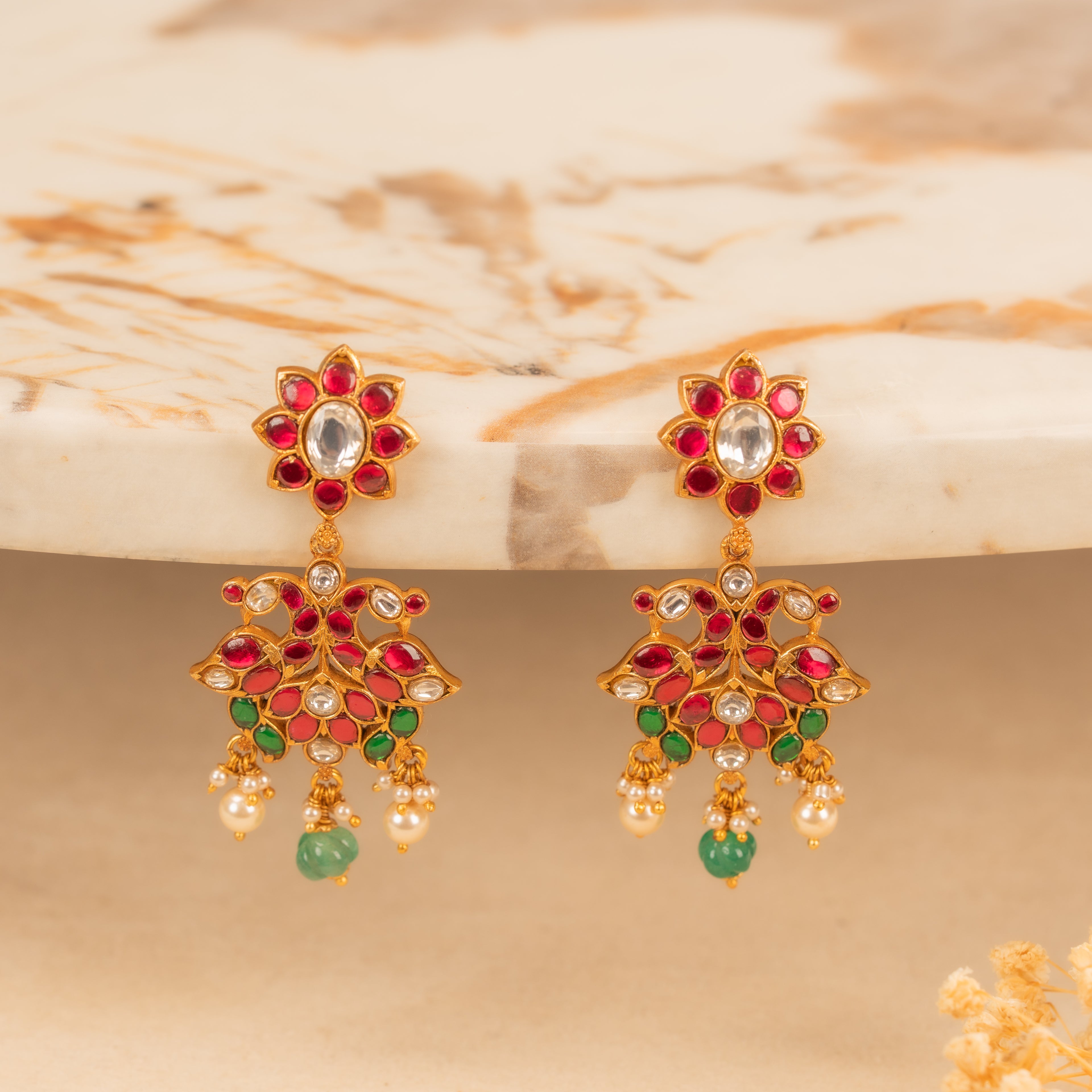 Kundan Studs