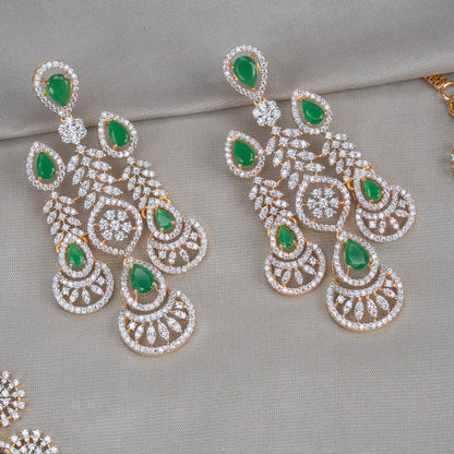 CZ Necklace &amp; Earring