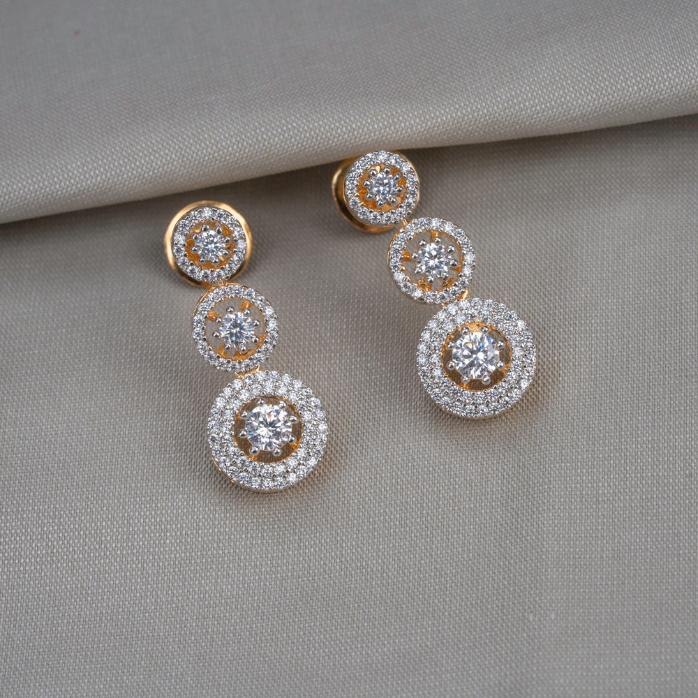 CZ Necklace &amp; Earring