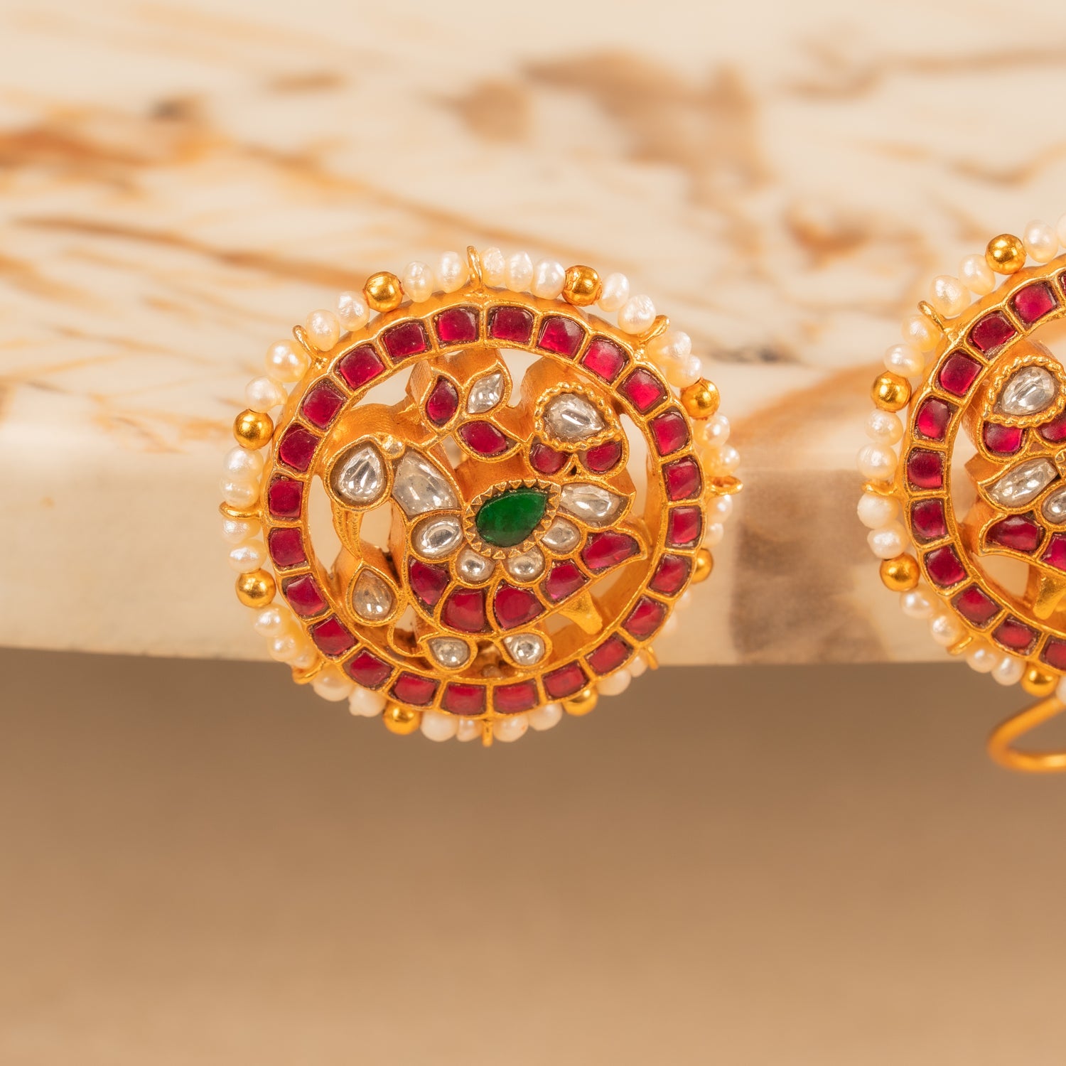 Kundan Studs